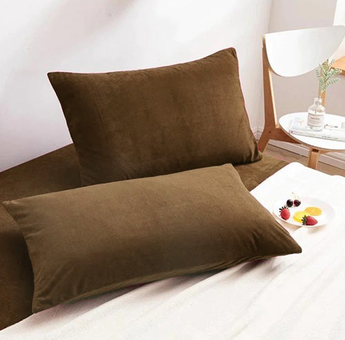 Pack of 2 Velvet Pillow Covers