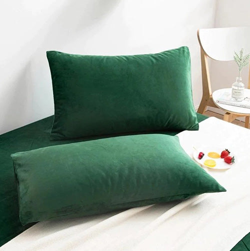 Pack of 2 Velvet Pillow Covers
